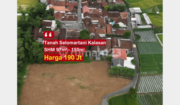 SHM Pekarangan Tanah 1 Juta-an Di Jogja, Akses Lebar SHM Pekarangan Tanah 1 Juta-an Di Jogja, Akses Lebar