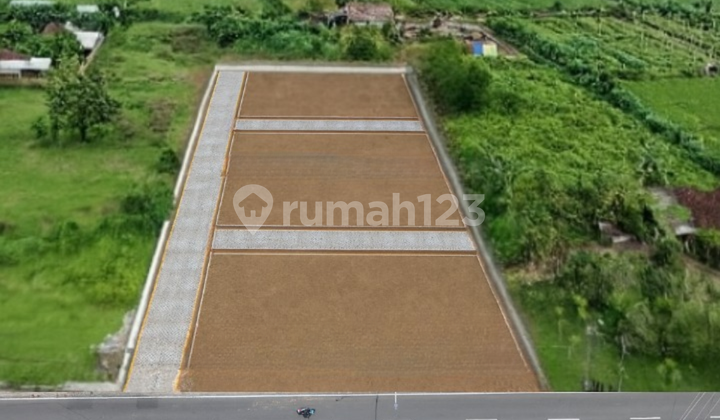 Tepi Jalan Raya Tanah Strategis Banguntapan Dekat Kota Jogja