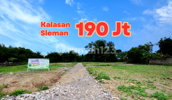 Can Be Installed For 1 Year, Residential Land in Kalasan, Sleman