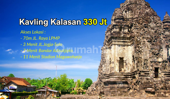 SHM Pekarangan SIap Bangun, Tanah Dekat Candi Kalasan SHM Pekarangan SIap Bangun, Tanah Dekat Candi Kalasan