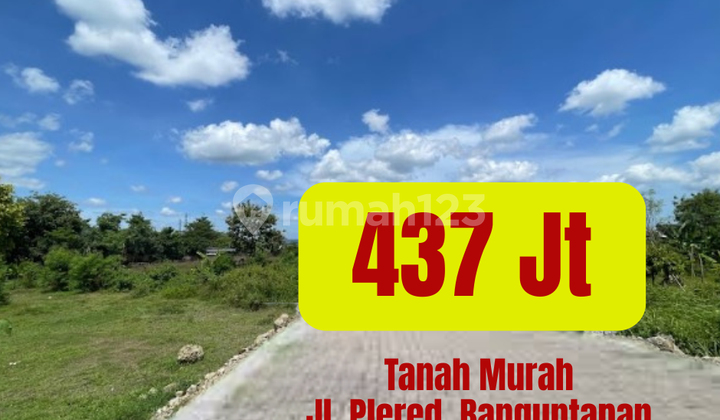 Tanah Strategis Banguntapan, Dekat Berbagai Fasum, Akses Mudah & Murah  1