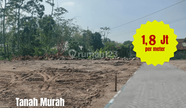 Tanah Murah Dekat Kampus UII, Cocok Bangun Villa 1