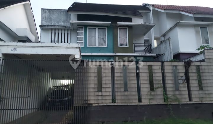 Jual Rumah Villa Melati Mas 2 Lantai Murah Nego Strategis Shm