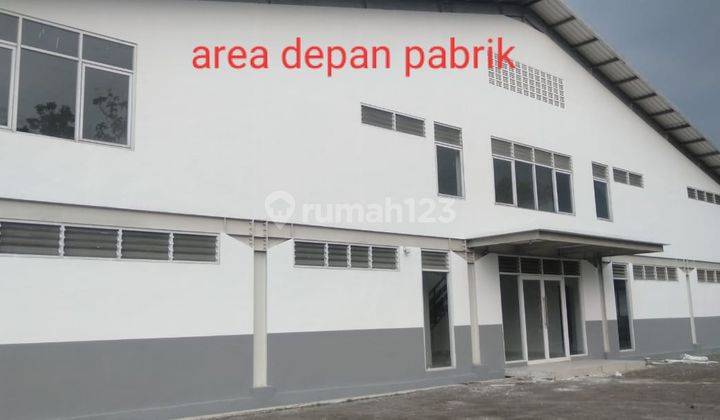 Jual Pabrik 1000m Subang Cipali Unfurnished Shm 1