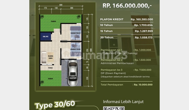 RUMAH SUBSIDI NYAMAN & STRATEGIS di GUBUG! RUMAH SUBSIDI NYAMAN & STRATEGIS di GUBUG!