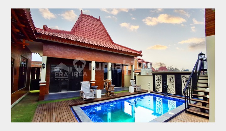 Rumah Dijual Etnik Joglo di Prambanan Jogja, View asri, Ada Kolam Renang Rumah Dijual Etnik Joglo di Prambanan Jogja, View asri, Ada Kolam Renang