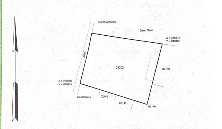 Tanah Di jual di pinggir jalan karawang rengas dengklok. 