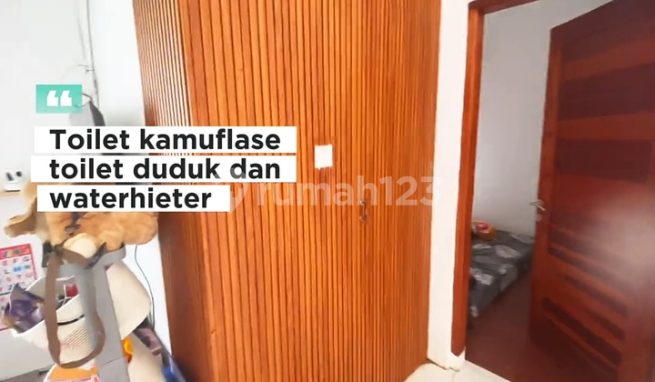 Modern House View of Rice Fields. Cool Fresh Air in Cileunyi Bandung 2