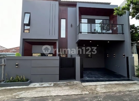 Rumah baru bergaya modern 2lantai di tanjung karang timur 