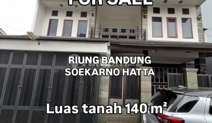 2-Storey Ready-to-Occupy House in Riung Bandung