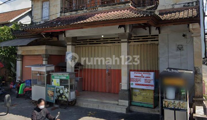 Rumah Luas Bonus Ruko Dengan Posisi Yang Sangat Strategis Di Pinggir Jalan Raya, Cocok Untuk Buka Usaha Minimart, Perkantoran, Laundry Dll Berlokasi Di Jalan Raya Sidakarya 2