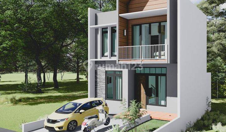 Rumah Alha Cimahpar-Sentul, Baru (2/1 LANTAI/MEZZANINE) di Bogor 1