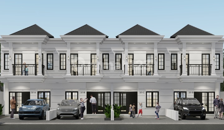 Rumah ELF Juanda Dekat Margonda, Baru 2 LANTAI, Mewah Harga Murah di Kota Depok, (DAVID)  1