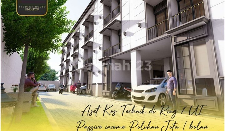 Jual Kosan Baru (gsh) Dekat Kampus Ui Kita Depok (11 Kamar) Furnished Kos Di Kukusan, Pondok Cina