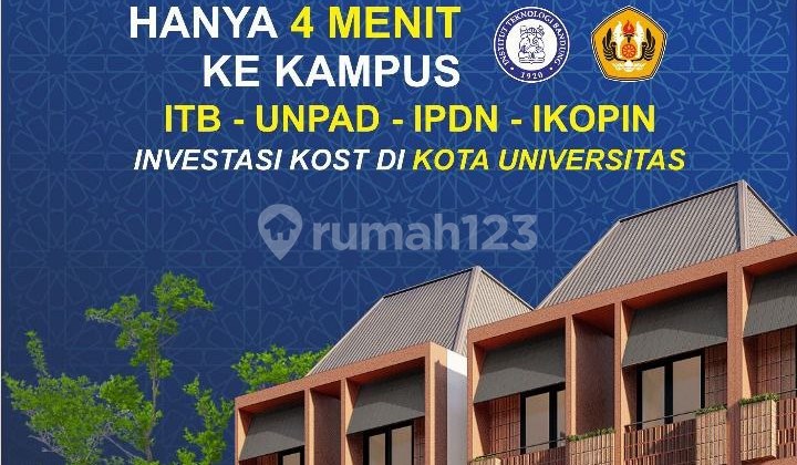 Jual Kost Mewah Di Jatinangor, Kosan 10 Kamar Full Furnished Dekat Kampus Unpad, Itb, Ipdn Jual Kost Mewah Di Jatinangor, Kosan 10 Kamar Full Furnished Dekat Kampus Unpad, Itb, Ipdn