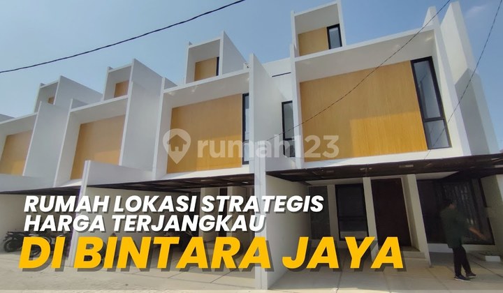 Rumah Di Bintara Jaya Siap Huni (akses 2 Mobil) 2 Lt + Rooftop Nempel Jakarta, Di Kota Bekasi