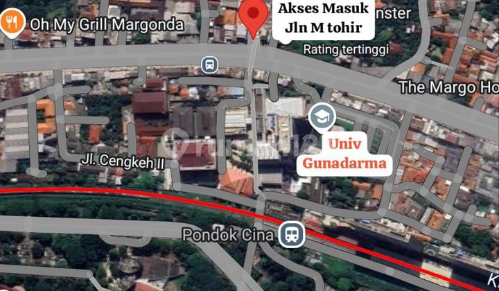 JUAL Kosan Margonda (6 KAMAR) (Dekat KAMPUS UI + Gunadarma) Depok