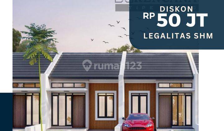Rumah Murah Bebas Banjir Legalitas Shm + Pbg 1