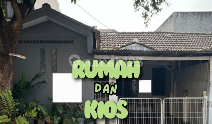 Rumah 1 Lantai Dengan Kios Di Jalan Medang Lestari
