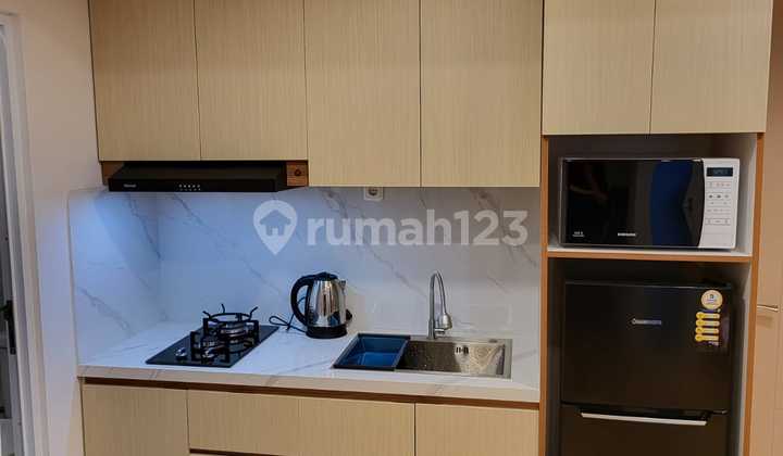 Apartemen Tokyo Riverside Pik 2 Dotonbori 40m² 2 Kamar Jadi 1  1