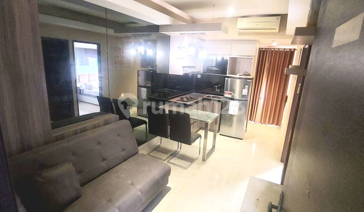 Apartemen 2 Bedroom Puri Park View Jakarta Barat Tower E Type 36 Full Furnished Lengkap Kulkas Springbed Water Heater Sangat Terawat 