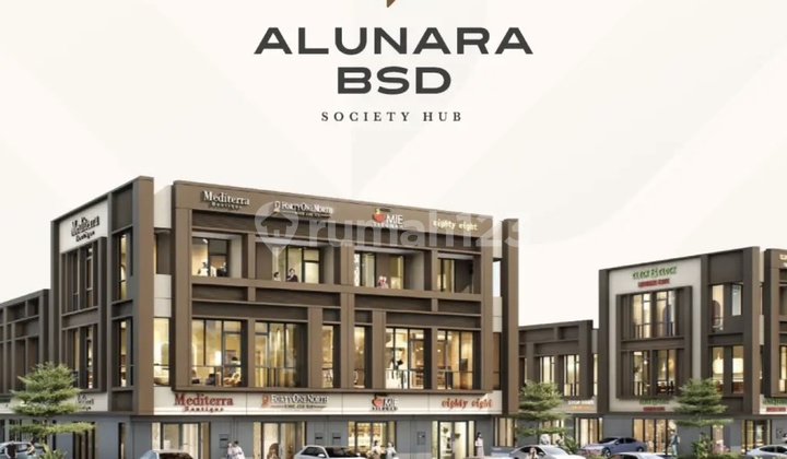 Alunara Bsd - Ukuran L5 X 12 Std - Ruko Baru Strategis Bsd