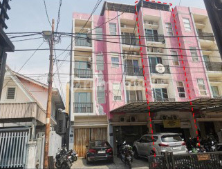 Ruko murah bgt 4lt di Jl Kartini 2, Pasar baru,sawah besar