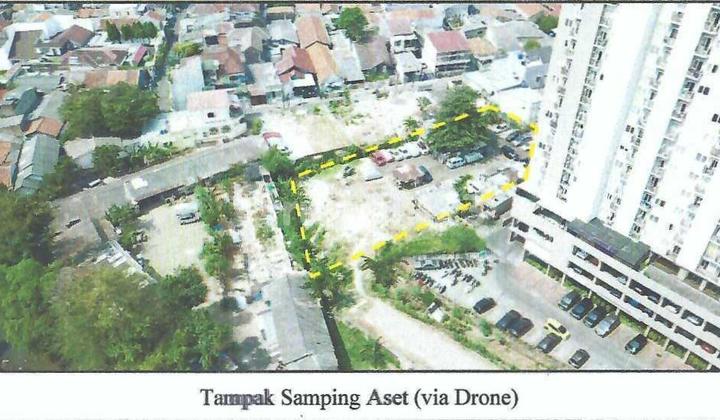 Tanah Murah Bgt di Jl Inspeksi Kali Pesanggrahan,Meruya Utara