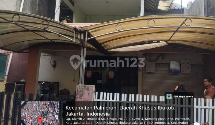 Rumah Tua Murah Bgt 2Lt di Jl Anggrek Cendrawasih 7,Kemanggisan 2