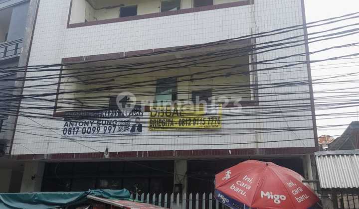 Ruko murah bgt 4lt di Jl Mangga besar 9,Tangki,Taman Sari,Jakbar