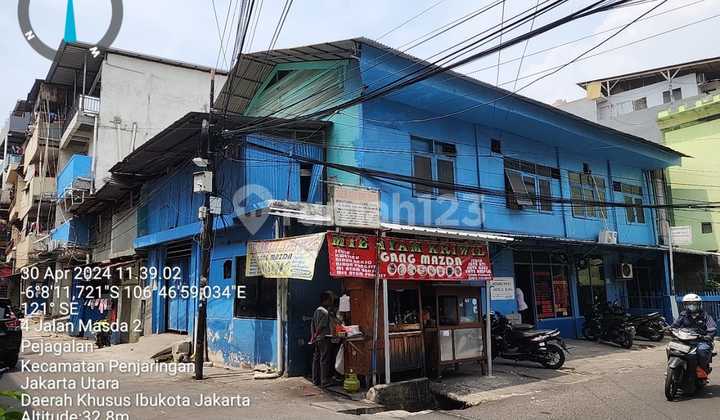 Ruko kost murah 2lt di Jln mazda 1,Pejagalan,Penjaringan,Jakut
