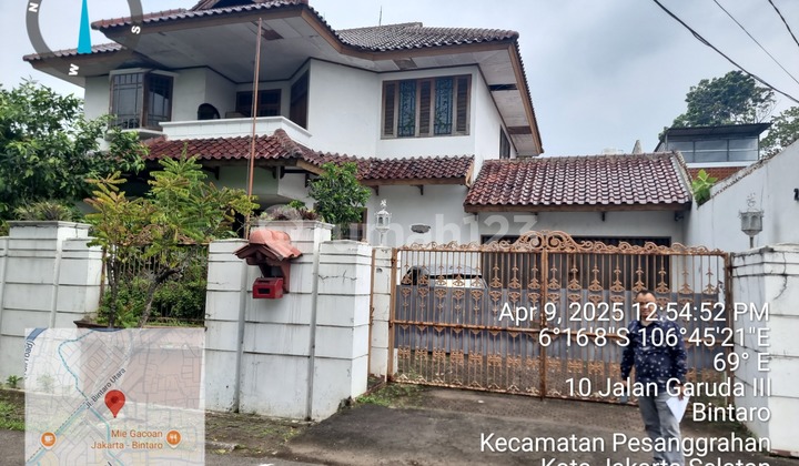 Rumah Murah bgt 2lt di Jl Garuda 3,Bintaro Jaya,Bintaro,Jaksel 2