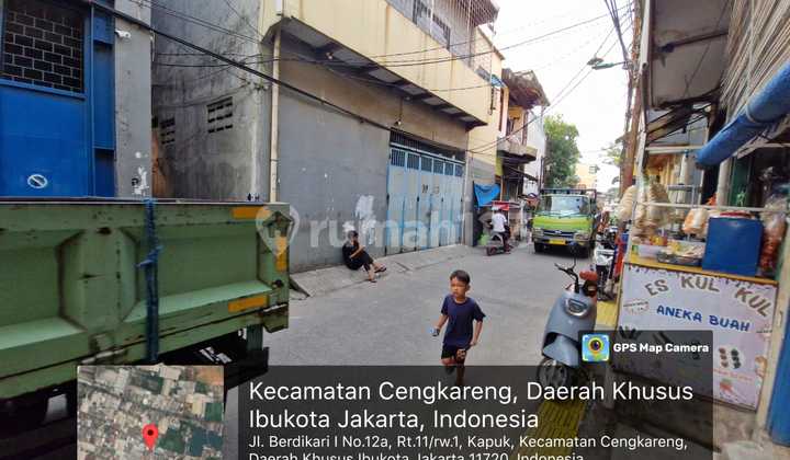 Ruko Murah Bgt 2Lt di Jl Berdikari 1,Kapuk,Cengkareng,Jakbar