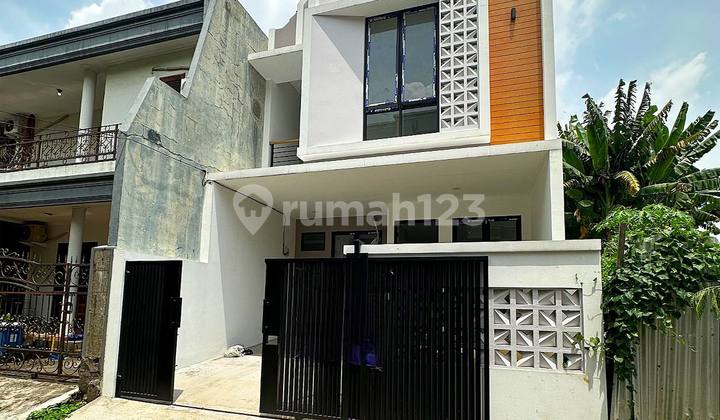 Rumah Strategis siap Huni 2 Lantai Rooftop Di Pondok Bambu Duren sawit 2