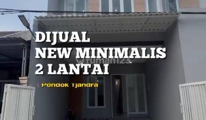 Dijual Rumah Minimalis 2lt Pondok Chandra 1