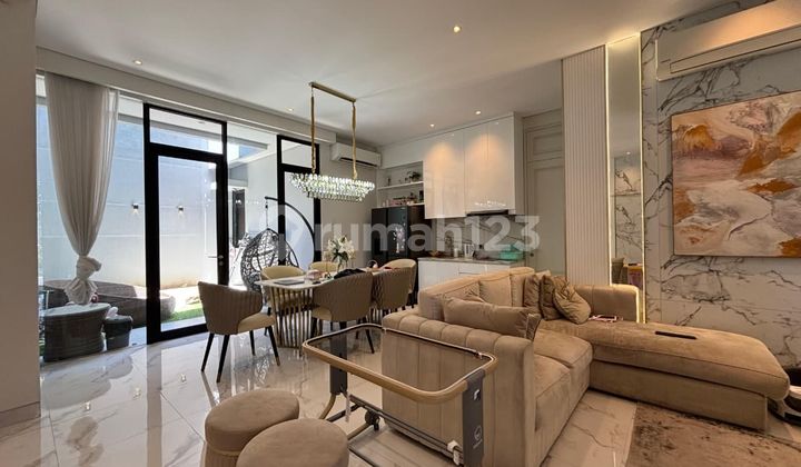 For Sale 2 Adjacent Minimalist Modern Semi-Furnished Houses in Pakuwon City 2