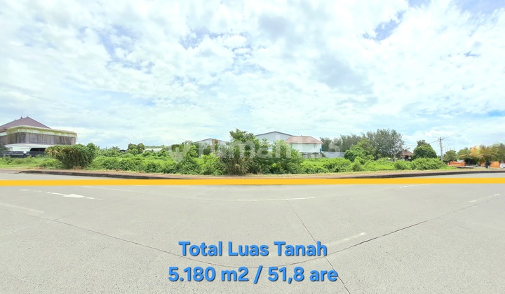 Tanah Dijual Punya Posisi Strategis Cocok Bangun Lokasi Pergudangan Terletak di Sekitar Jalan Bypass Ngurah Rai Simpang Pesanggaran, Denpasar Selatan