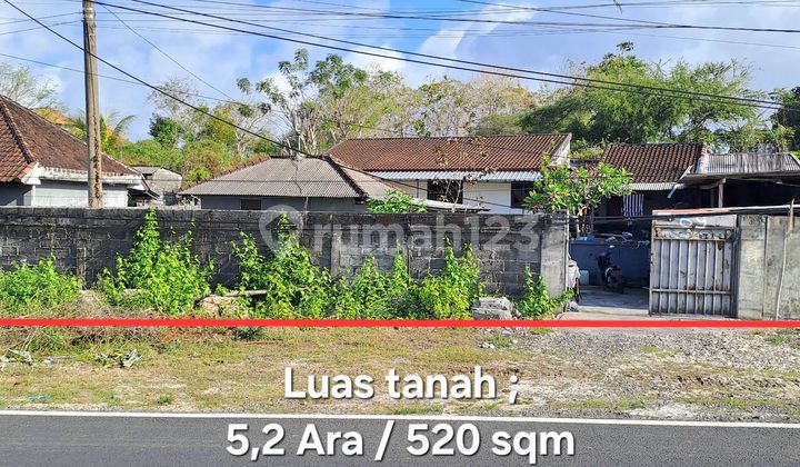 Tanah Dijual Zona Pink Hanya 7 Menit ke Pantai Pandawa Terletak Pinggir Jalan Utama Nusa Dua Selatan, Kutuh, Kuta Selatan