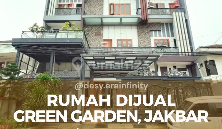 Dijual Rumah di Green Garden, Kedoya Utara, Kec. Kebon Jeruk, Jakarta Barat