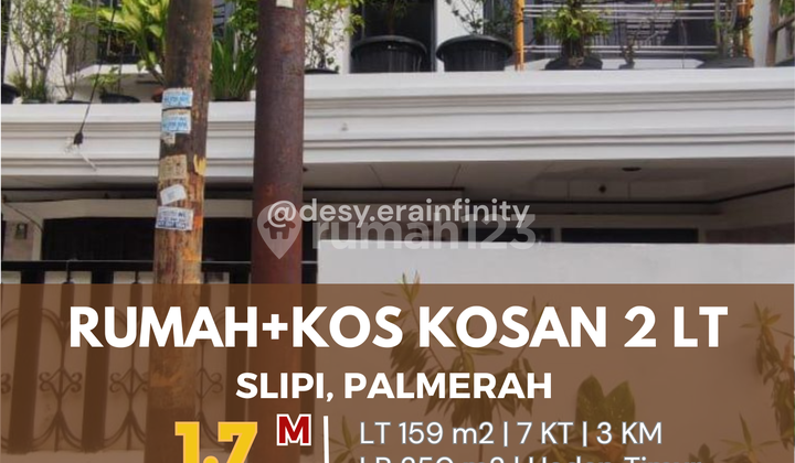 Dijual Rumah Kos Palmerah 2 Lantai Cocok Untuk Investasi Dijual Rumah Kos Palmerah 2 Lantai Cocok Untuk Investasi