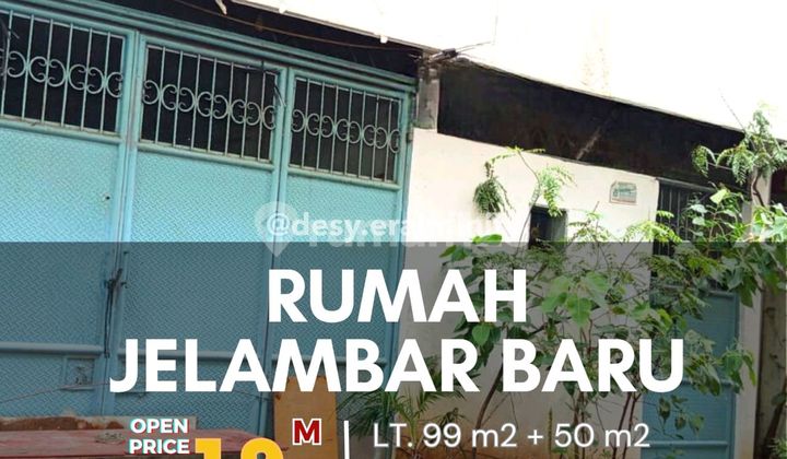 Rumah Di Jelambar Baru (depan Belakang) Nego Keras Jual Murah 2