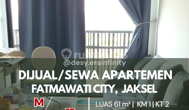 Dijual & Sewa Apartemen Fatmawati City Center, Jaksel