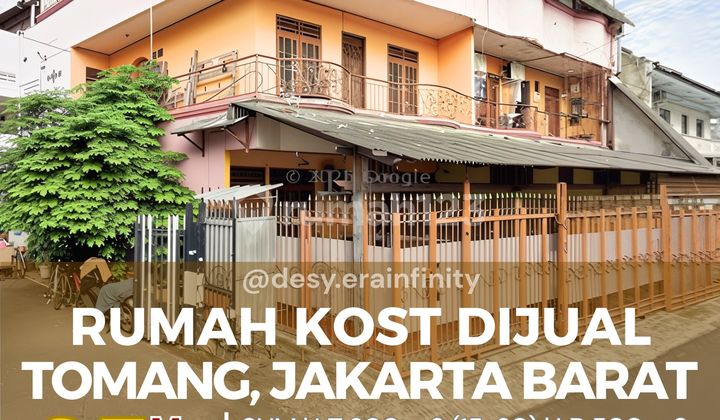 Dijual Rumah Kost di Tomang, Kec. Grogol petamburan, Jakarta Barat