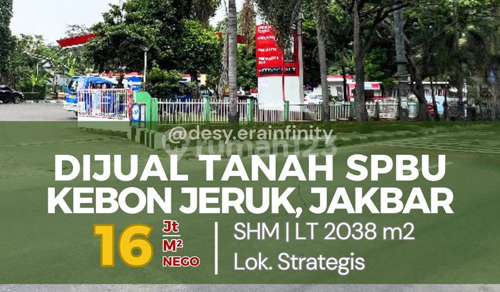 Dijual Tanah SPBU di Kebon Jeruk, Jakarta Barat