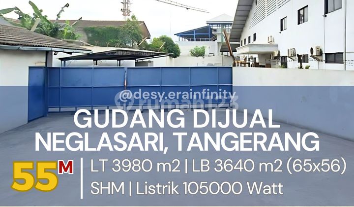 Dijual Gudang di Neglasari, Tangerang Dijual Gudang di Neglasari, Tangerang