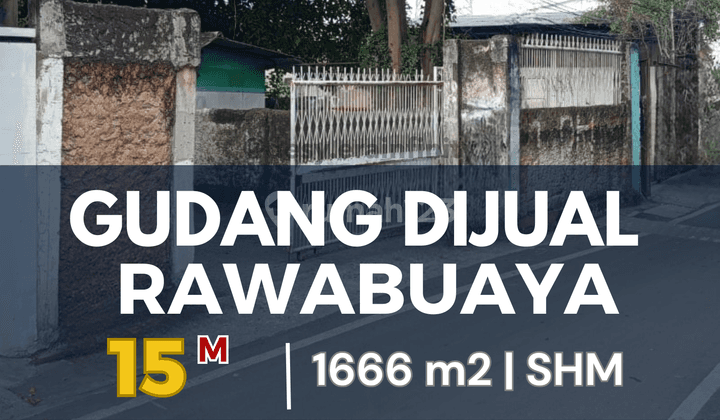 Gudang Dijual Murah Di Rawa Buaya  2