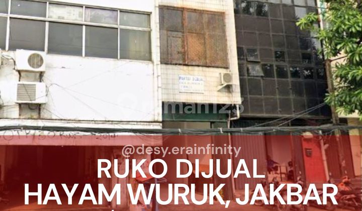 Dijual Ruko di Hayam Wuruk, Jakarta Barat