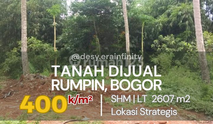 Land for Sale in Rumpin, Bogor