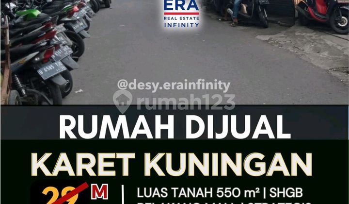 Land Calculation House in Karet Kuningan