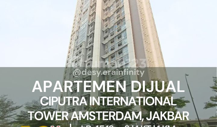 For Sale: Ciputra International Apartment, Amsterdam Tower in Cengkareng, West Jakarta
